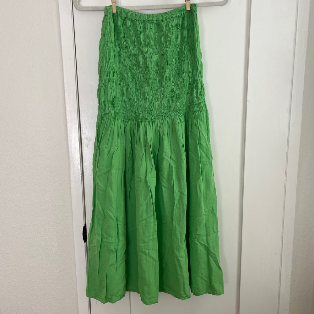 Green Paloma Wool Skirt